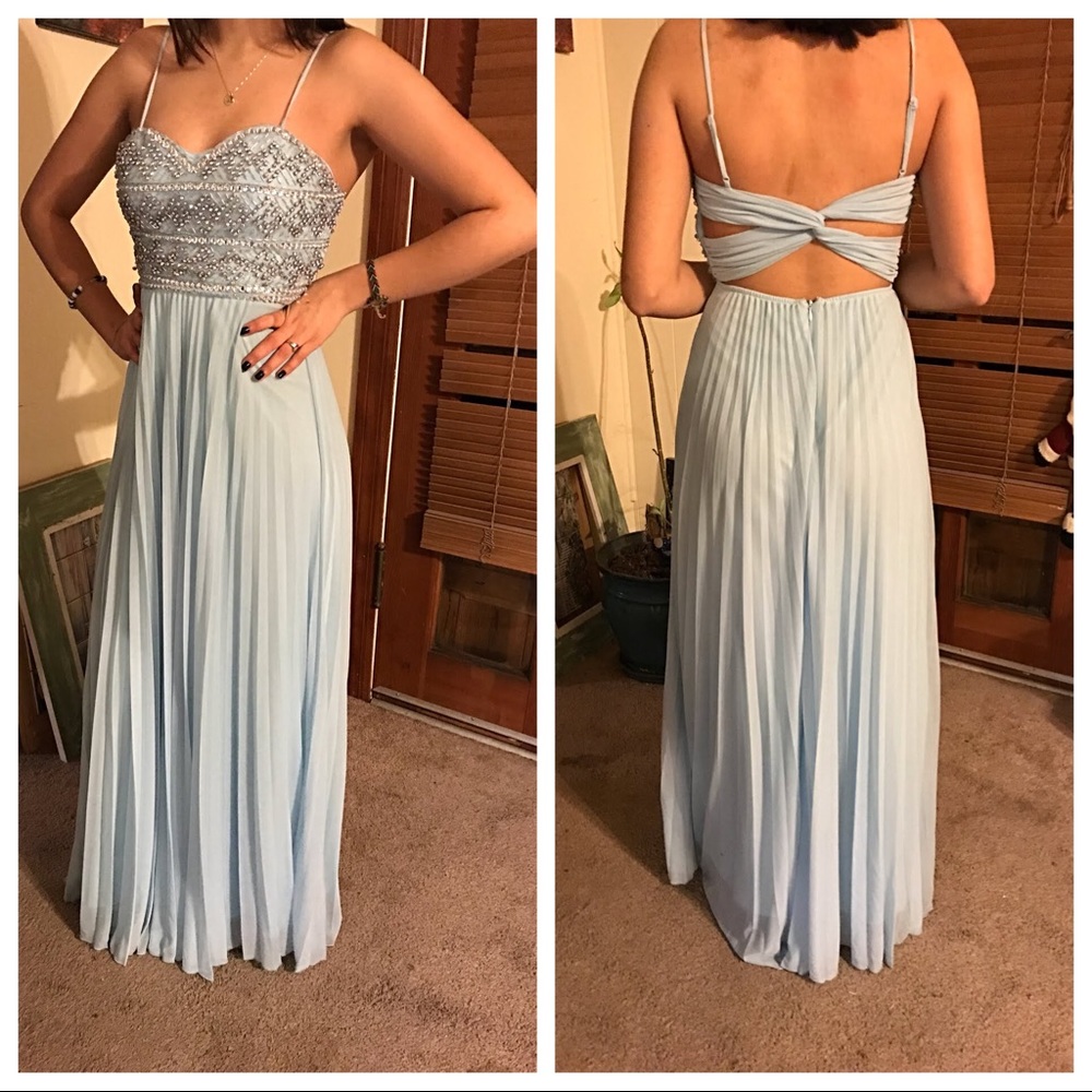 Blue Prom Dress
